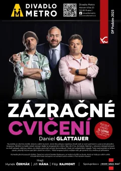 DP Podzim 25 - Divadlo Metro Praha Daniel Glattauer – ZÁZRAČNÉ CVIČENÍ