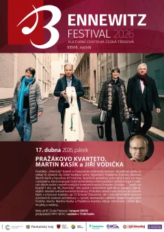 Festival Bennewitz 2026, XXVIII. ročník - Pražákovo kvarteto – Martin Kasík, Jiří Vodička