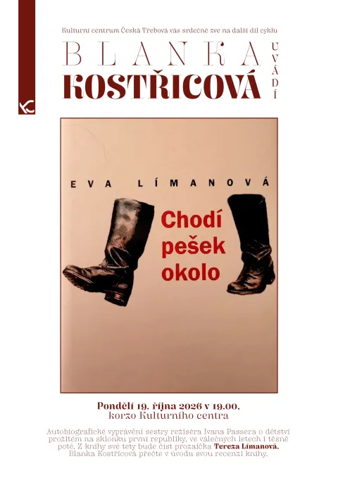 BLANKA KOSTŘICOVÁ UVÁDÍ — EVA LÍMANOVÁ: CHODÍ PEŠEK OKOLO