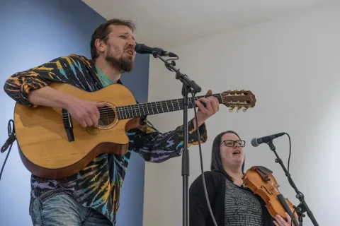 Vernisáž výstavy MojDaVoca