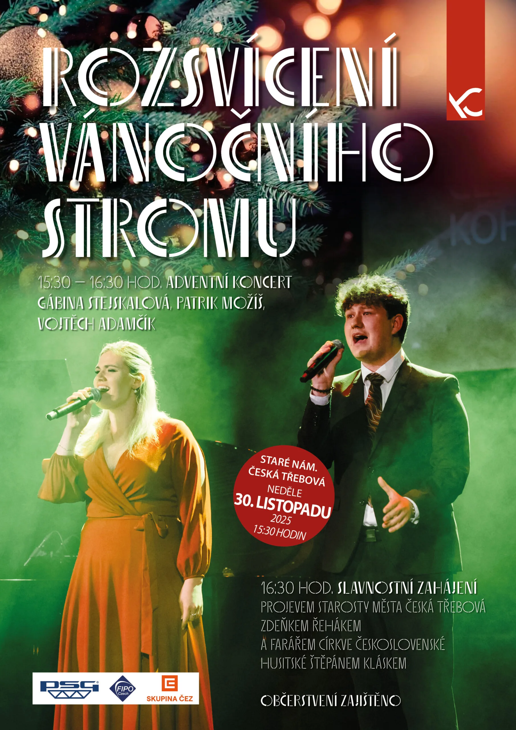 Rozsvícení vánočního stromu