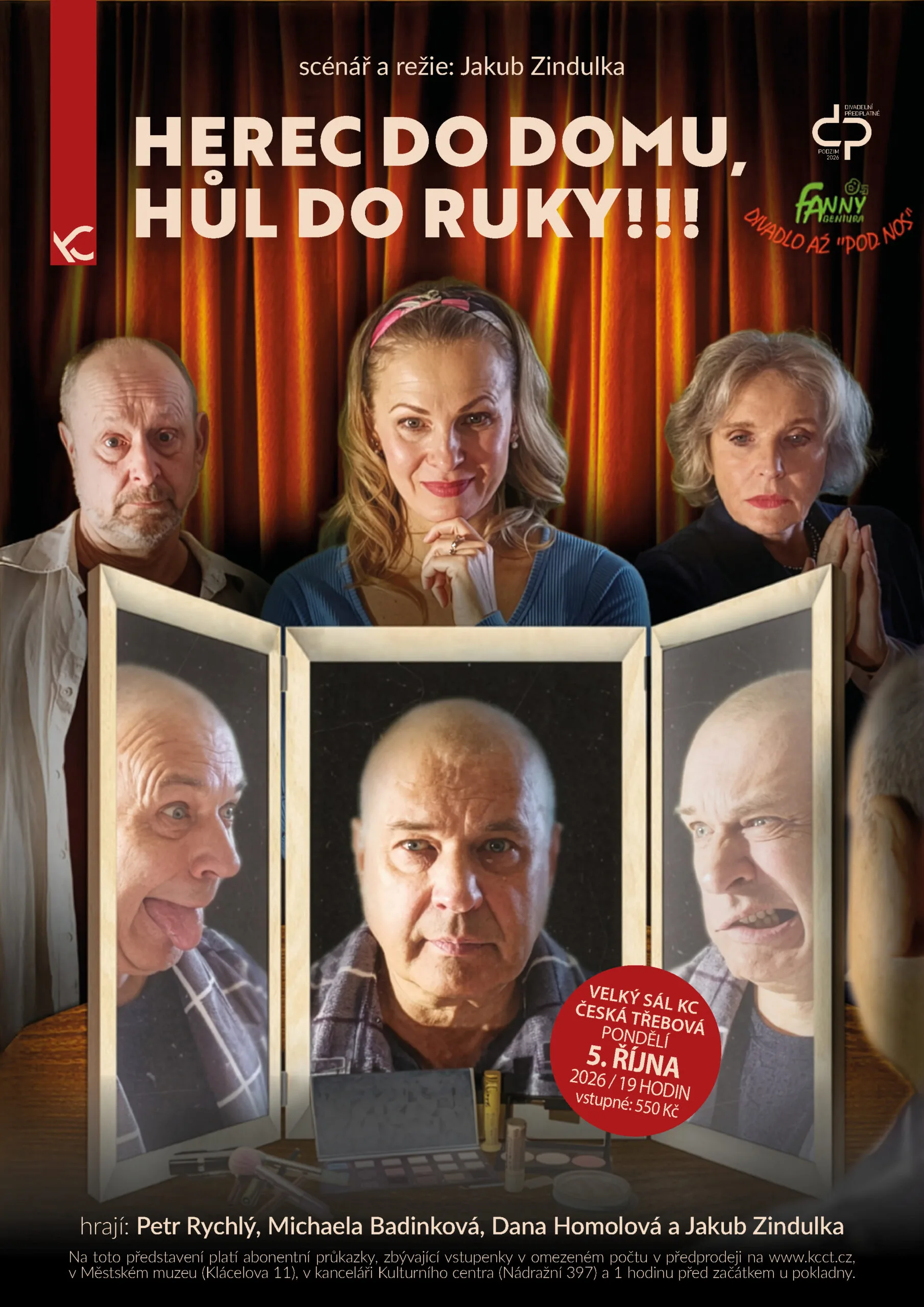 Fanny agentura — Jakub Zindulka: HEREC DO DOMU, HŮL DO RUKY!